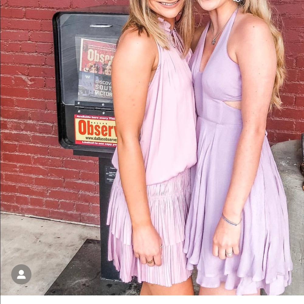 Free People Light Purple Dress